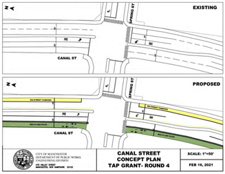 Canal Street Complete Streets Diagram