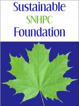 An image of the SNHPC Foundation Title with a Green Maple Leaf Logo below