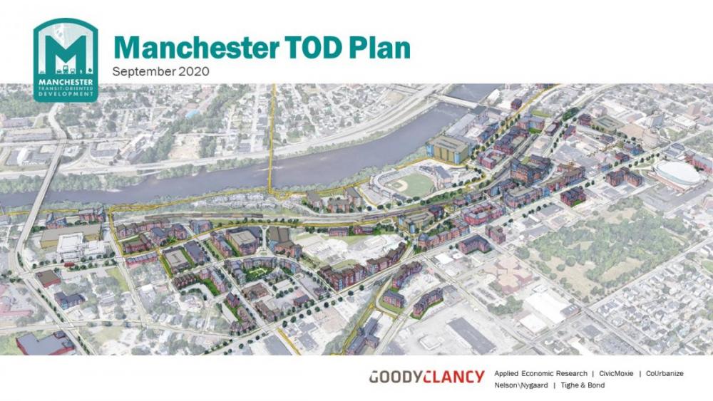 The Manchester TOD Plan cover (Sept. 2020)