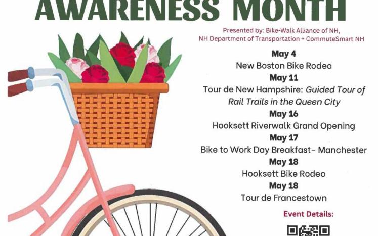 NH Cycling Awareness Month Flyer